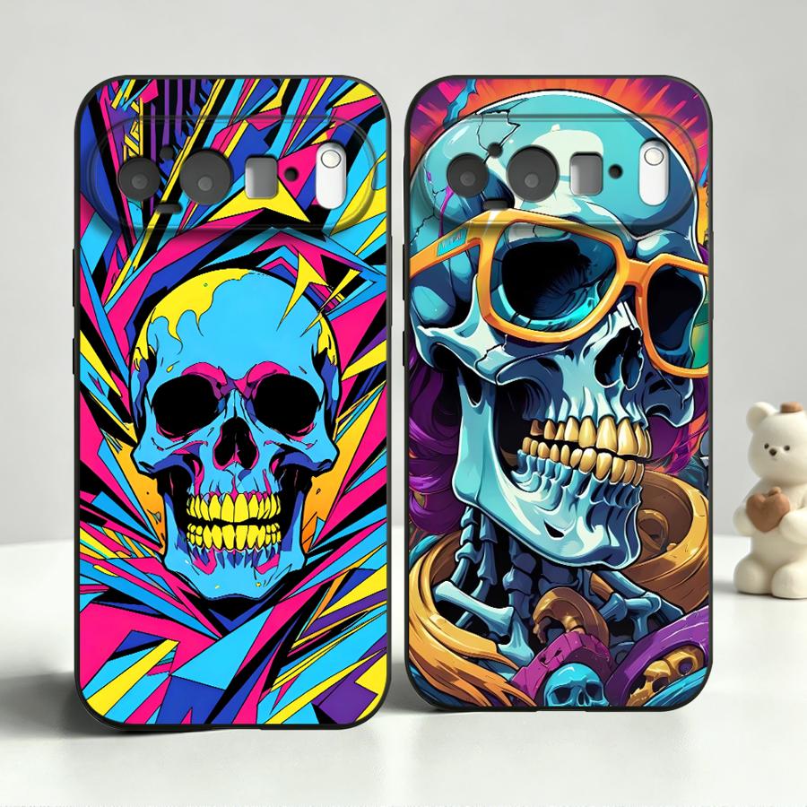 Neon Pop Art Skull Case for Go - Google Pixel 9 Pro 评论和价格