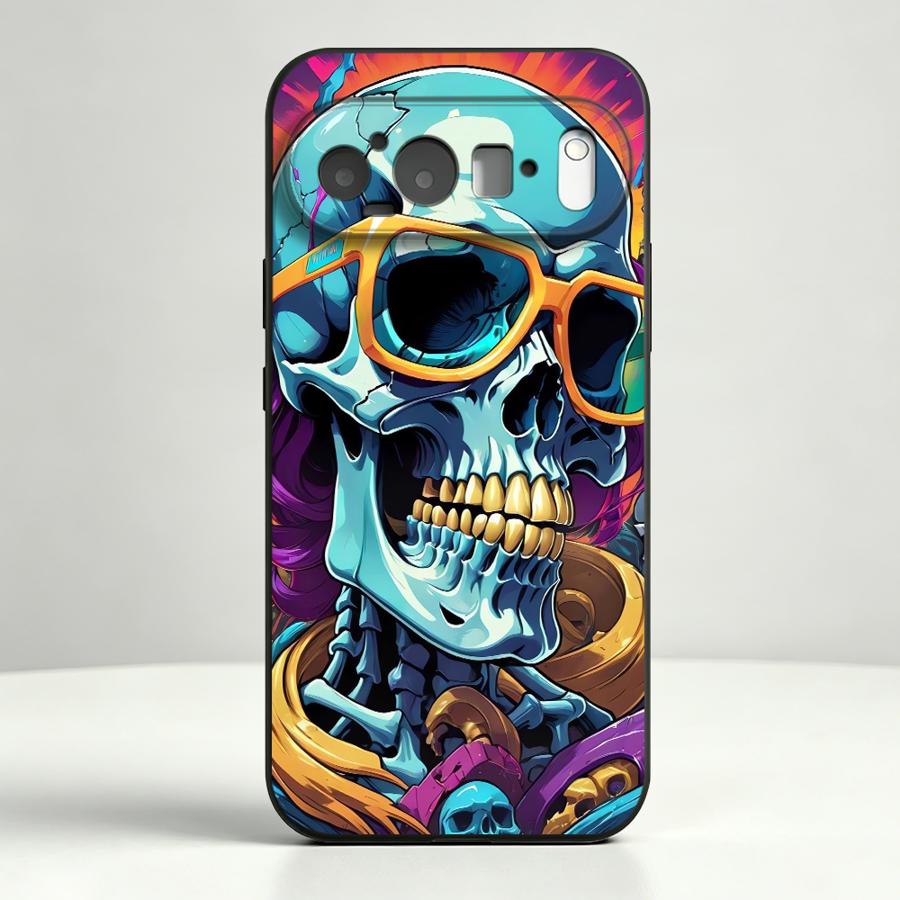 Neon Pop Art Skull Case for Go - Google Pixel 9 Pro 评论和价格
