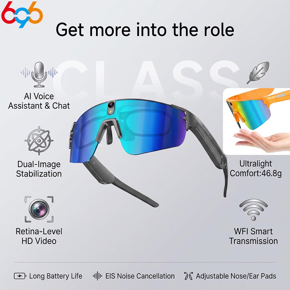 AI Smart Glasses HD Anti-Shake - Smart Glasses Lens 评论和价格