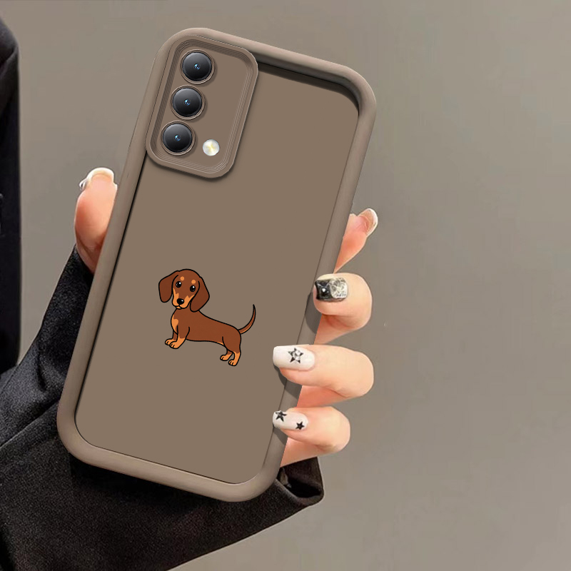 Dachshund Silhouette Dog Phone - Realme C67 评论和价格
